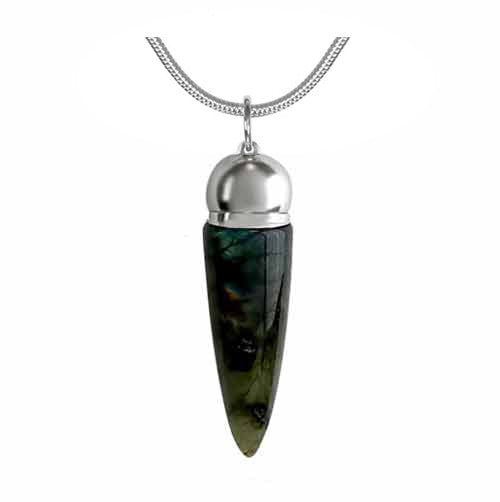 Tourmaline Crystal Cremation Jewelry Urn - Love Charms™ Option