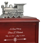 Train Redwood Adult or Medium Urn
