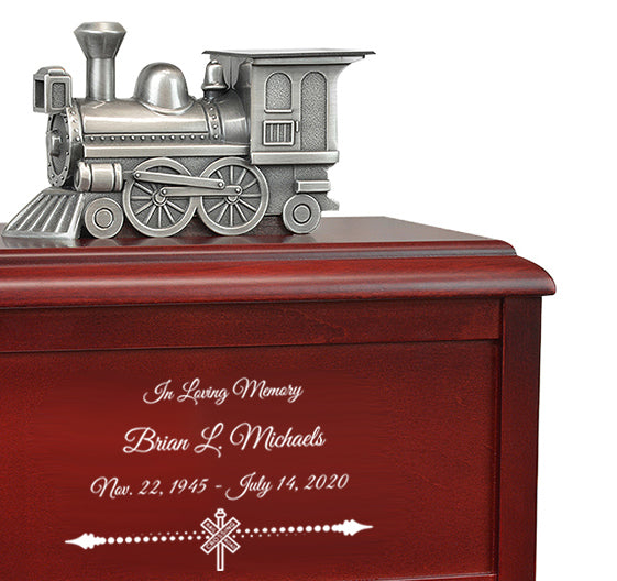 Train Redwood Adult or Medium Urn