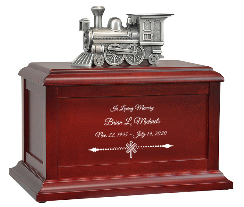 Train Redwood Adult or Medium Urn