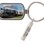 Train Keychain Keepsake