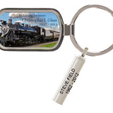 Train Keychain Keepsake