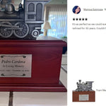 Train Medium Cremation Urn