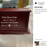 Train Redwood Adult or Medium Urn