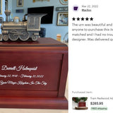Train Redwood Adult or Medium Urn