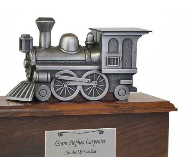 Train Youth Cremation Urn