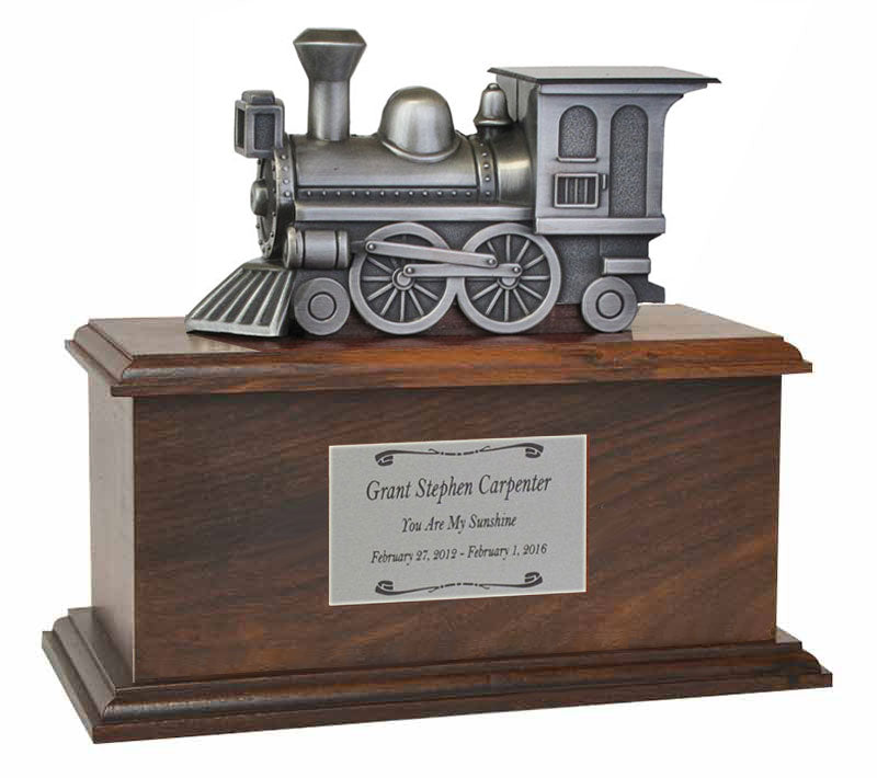 Train Youth Cremation Urn