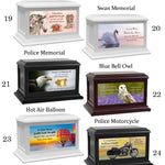 Trains, Farming, Cowboys, Animals, Natural Parks Adult or Medium Wood Keep The Memory® Cremation Urn