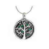 Family Tree Cremation Jewelry Urn - Love Charms™ Option