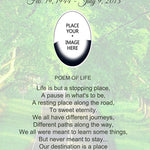 Road Poem Urn