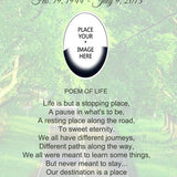 Road Poem Urn