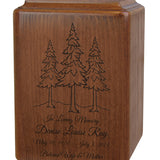 Pine Trees Urn