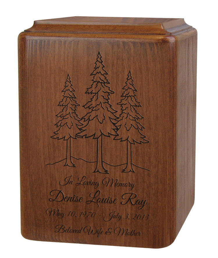 Pine Trees Urn