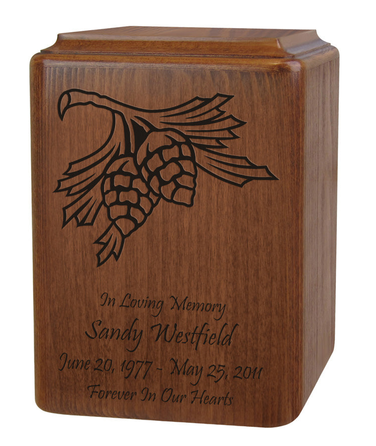 Pine Cones Urn