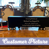 Trailer Cremation Urn & International LoneStar Red Truck Décor
