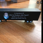 Trailer Cremation Urn & International LoneStar White Truck Décor