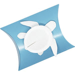 Sea Turtle Blue Mini Peaceful Pillow® Water Burial Urn - Set of 2