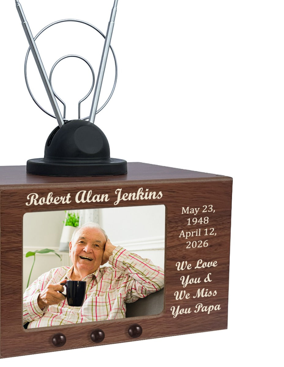 Television Set & Gamer Adult Wood Cremation Urn - Free Photo