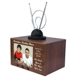 Television Set & Gamer Adult Wood Cremation Urn - Free Photo