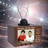 Television Set & Gamer Adult Wood Cremation Urn - Free Photo