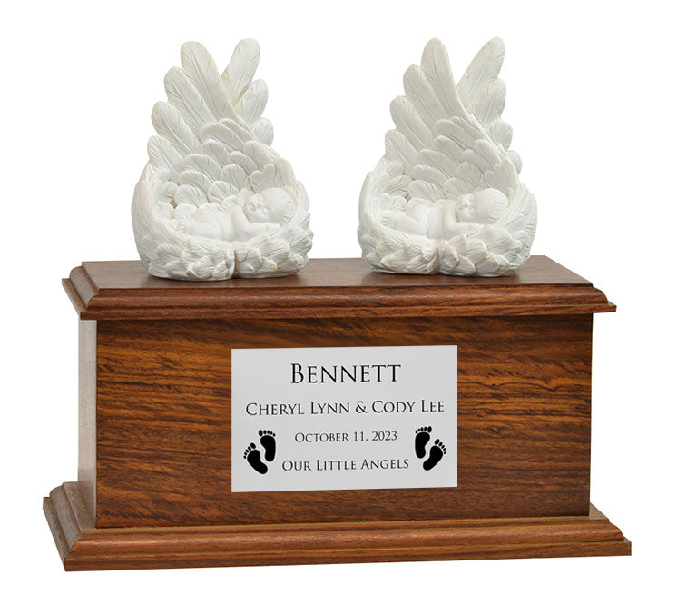 Twin or Triple In Loving Arms Baby Angel Urn