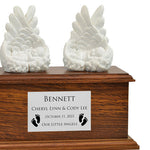 Twin or Triplet In Loving Arms Baby Angel Urn