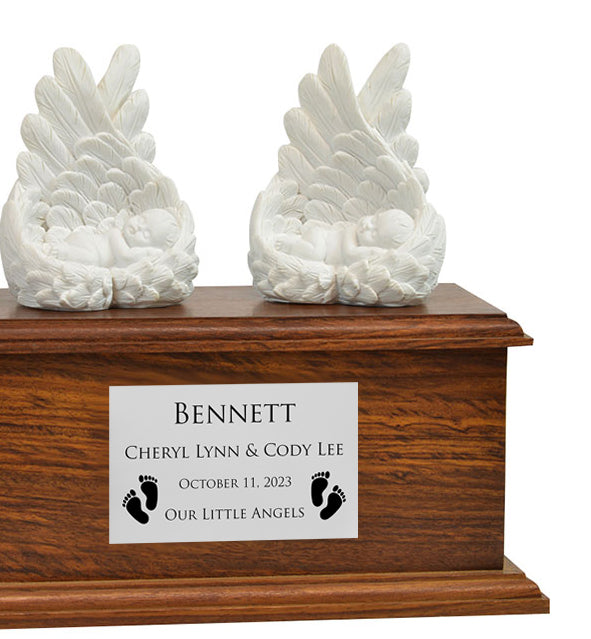 Twin or Triplet In Loving Arms Baby Angel Urn