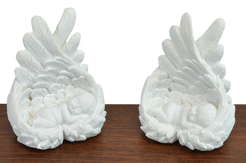 Twin or Triplet In Loving Arms Baby Angel Urn
