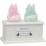 Twin or Triplet In Loving Arms Infant Urn