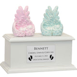 Twin or Triplet In Loving Arms Infant Urn