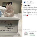 Twin or Triplet In Loving Arms Infant Urn