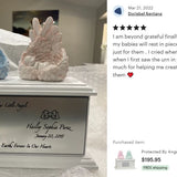 Twin or Triplet In Loving Arms Infant Urn
