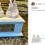Twin or Triplet In Loving Arms Infant Urn