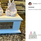 Twin or Triplet In Loving Arms Infant Urn
