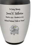 Eagle Head Adult Cremation Urn - Bald Eagle American - Tribute Wreath™ - Pro Diamond Engraving