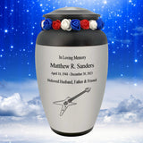 Electric Guitar Adult Cremation Urn - Tribute Wreath™ - Pro Personalization - Burial Vault Option