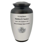 Duck Hunters Medallion Cremation Urn - Tribute Wreath™ - Pro Personalization - Burial Vault Option