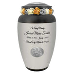 Country Guitars Cremation Adult Urn - Acoustic Guitar and Banjos - Tribute Wreath™ - Pro Personalization - Burial Vault Option