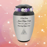 Celtic Trinity Medallion Adult Urn - Tribute Wreath™ - Pro Personalization - Burial Vault Option