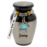 Sea Turtle Pewter Keepsake Urn - Love Charms® Option