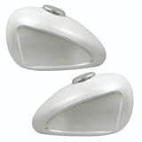 Pearl Motorcycle Gas Tank Large Adult Cremation Urn - Free Plate & Photo Option