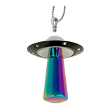 UFO Lights Cremation Ashes Jewelry Urn - Love Charms® Option