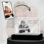 3D Crystal Large Ultra Rectangle Landscape Photo - Engraving & Light Base Options