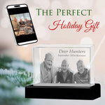 3D Crystal Large Ultra Rectangle Landscape Photo - Engraving & Light Base Options