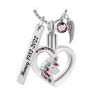 Unicorn Crystals Stainless Ash Urn - Love Charms™ Option