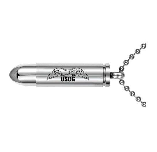 USCG Bullet Eagle Pendant Urn