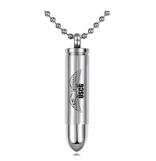 USCG Bullet Eagle Pendant Urn