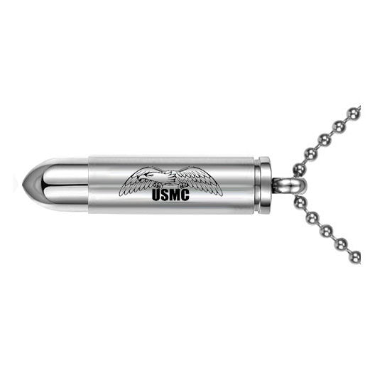 USMC Bullet Eagle Pendant Urn
