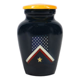 Veteran Flag Mini Urn - Love Charms® Option 