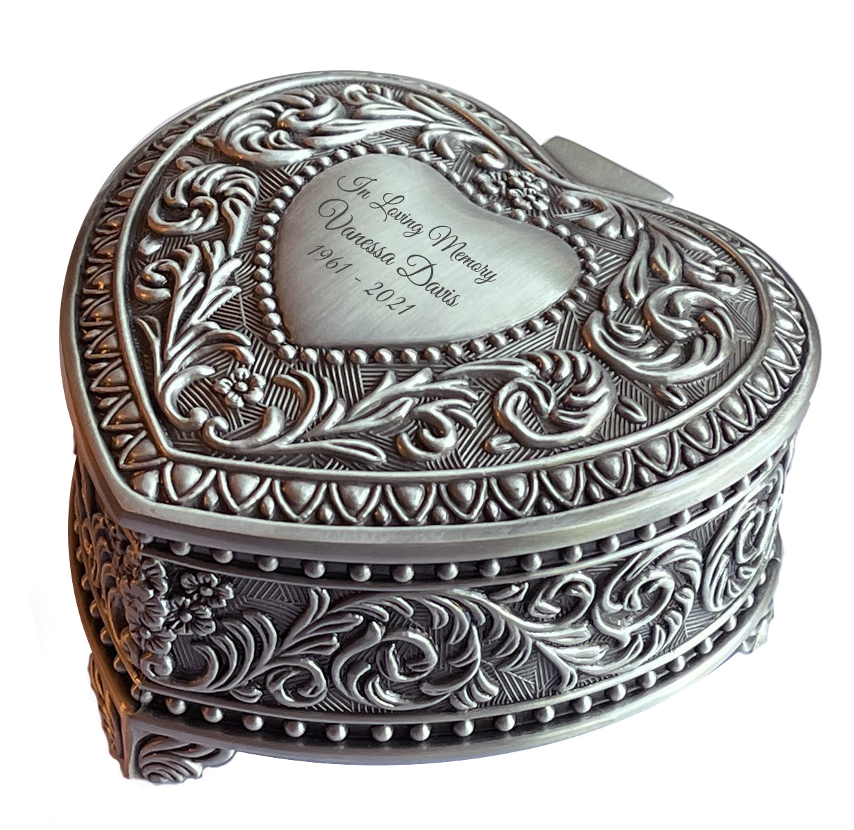 Victorian Heart Keepsake Urn